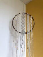 Atrapa sueños Tejido hecho en macramé