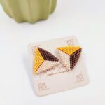 Aretes Tejidos en Miyuki